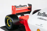 Very Large Hand-Built Ayrton Senna McLaren Large Scale Displ-For Sale