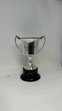 Silver Hallmarked Trophy Signed by Michael Schumacher-Sold