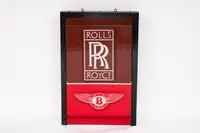Very Large Illuminated Original Rolls-Royce Dealership Sign-Sold