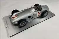 Stirling Moss-Signed Mercedes-Benz W196 Highly Detailed Scal-For Sale