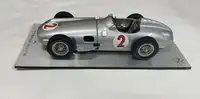 Stirling Moss-Signed Mercedes-Benz W196 Highly Detailed Scal-For Sale