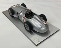 Stirling Moss-Signed Mercedes-Benz W196 Highly Detailed Scal-For Sale