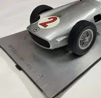 Stirling Moss-Signed Mercedes-Benz W196 Highly Detailed Scal-For Sale