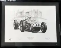 Stirling Moss Victory at Monaco 1961-Sold