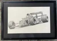 Nigel Mansell 1988 Ferrari F641 Alan Stammers Original Artwo-For Sale