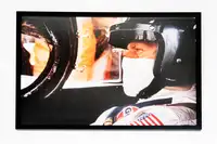 Steve McQueen Large Photographic Image From the 1971 Le Mans-Sold