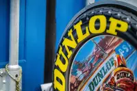 Illuminated Dunlop Sign-Sold