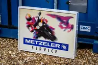Illuminated Metzler Tyre Sign-For Sale