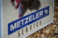 Illuminated Metzler Tyre Sign-For Sale
