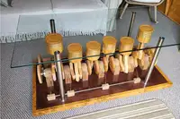 Hand-Crafted Replica Wooden Engine Coffee Table-Sold