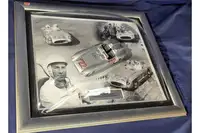 Sir Stirling Moss-Signed Mille Miglia Tribute Composition In-Sold