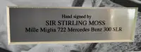 Sir Stirling Moss-Signed Mille Miglia Tribute Composition In-Sold