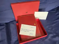 Genuine Leather Ferrari Diary-Sold