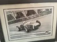 Stiling Moss and the Lotus 18 alongside the Cafe de Paris in-For Sale