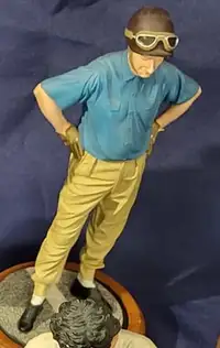 Six Highly Detailed Figures from the Golden Age of Motorspor-Sold