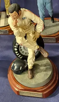 Six Highly Detailed Figures from the Golden Age of Motorspor-Sold
