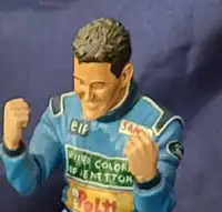 Five Motor Racing Legends Highly Detailed Figurines-Sold