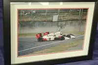 Lap 47, 1989 Suzuka, Prost and Senna 'Side By Side!' Signed -Sold