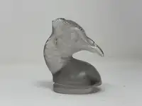 Rene Lalique 'Tete de Paon' Glass Radiator Mascot-Sold