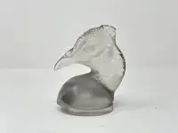 Rene Lalique 'Tete de Paon' Glass Radiator Mascot-Sold