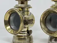 Pair of Lucas 'King of the Road' Side Lamps-Sold