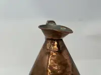 Half-Gallon Copper Oil Jug-Sold