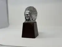 Guy Motors Limited Red Indian Head Mascot-Sold