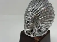 Guy Motors Limited Red Indian Head Mascot-Sold