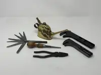 Assorted Rolls-Royce Tools with Lucas Oil Can-Sold