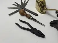 Assorted Rolls-Royce Tools with Lucas Oil Can-Sold