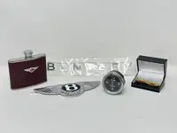 Bentley Front and Rear Badges and Time Clock-Sold