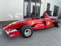 Childrens' Schumacher Ferrari Homage Petrol Powered F1 Kart -Sold