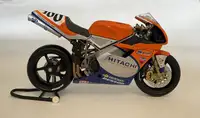 A Collection of 10 1:12th Scale Racing Bikes Signed by Their-For Sale