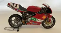 A Collection of 10 1:12th Scale Racing Bikes Signed by Their-For Sale