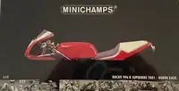 A Collection of 10 1:12th Scale Racing Bikes Signed by Their-For Sale