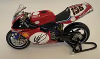 A Collection of 10 1:12th Scale Racing Bikes Signed by Their-For Sale