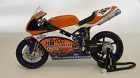 A Collection of 10 1:12th Scale Racing Bikes Signed by Their-For Sale