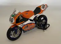 A Collection of 10 1:12th Scale Racing Bikes Signed by Their-For Sale