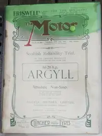 1906 The Motor Magazine Collection-Sold