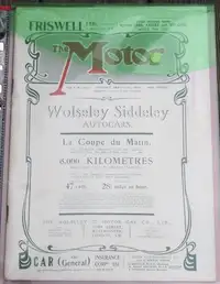 1906 The Motor Magazine Collection-Sold