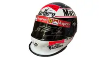 Replica Helmet with Original Schumacher Signature on Visor-For Sale