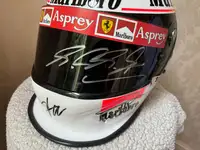 Replica Helmet with Original Schumacher Signature on Visor-For Sale