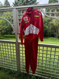 A Ferrari Mechanic's Pit Overalls Signed by all of the 2024 -For Sale