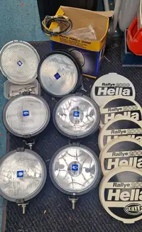 Five Hella Rallye 2000 Spot Lights-For Sale