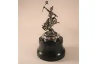 A Rare 'Boy Riding Pig' Mascot by Franz Bergmann, Austria Ci-Sold