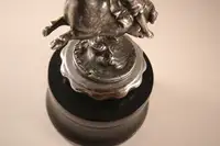 A Rare 'Boy Riding Pig' Mascot by Franz Bergmann, Austria Ci-Sold