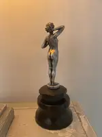 A Rare 'Erotique' Mascot by E.Soukanech, France Circa 1920s-For Sale