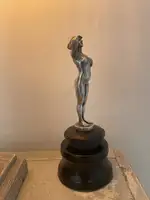 A Rare 'Erotique' Mascot by E.Soukanech, France Circa 1920s-For Sale