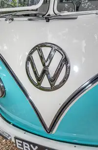 1964 Volkswagen 21 Window Deluxe Samba Microbus with 1970 Yv-Sold