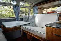 1964 Volkswagen 21 Window Deluxe Samba Microbus with 1970 Yv-Sold